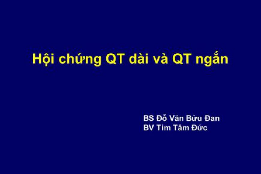 Hội chứng QT ngắn