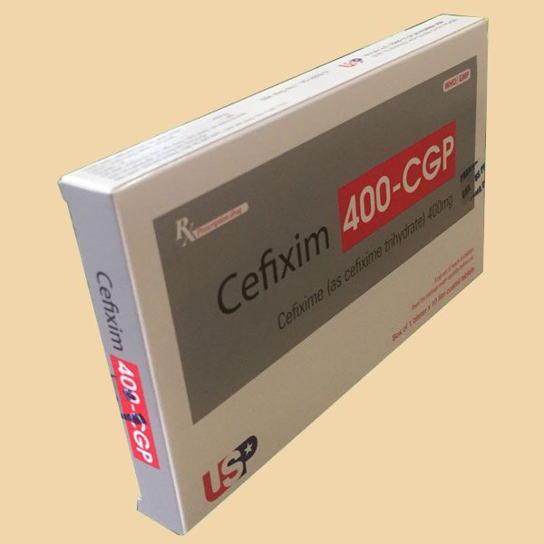 [2019] Review Thuốc Cefixim 400-CGP có tác dụng gì? Giá bao nhiêu?