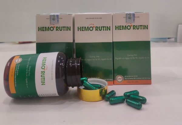Hemo Rutin là sản phẩm phòng và điều trị bệnh trĩ