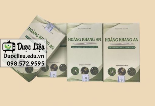 thực phẩm bảo vệ sức khỏe Hoàng Khang An - giải pháp hữu hiệu phòng và điều trị bệnh trĩ.